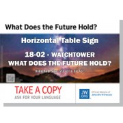 HPWP-18.2 - 2018 Edition 2 - Watchtower - "What Does The Future Hold?" - Table